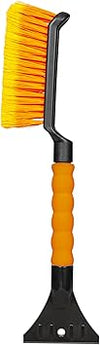EcoNour 17" Snow Brush & Ice Scraper for Car Windshield | Automotive Snow Brush with Ergonomic Foam Grip | Heavy-Duty Winter Car Accessories | Ideal for Effortless Snow Removal in Cars