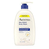 Aveeno Skin Relief Fragrance Free Body Wash, Triple Oat Formula, Gentle Daily Cleanser for Itchy Dry Sensitive Skin, Soap & Paraben Free, Soothes & Moisturizes, 33 fl oz