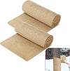 ANPHSIN Natural Burlap Tree Wraps - 7.8in × 9.8ft Winter Burlap Rolls, Tree Trunk Guard Wrap, Plants Antifreeze Bandage to Protect Bark & Keep Plants Warm, 2 Rolls