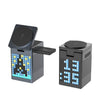 2025 Trending Product 6-in-1 Pixel Animation BT Speaker Alarm Clock Multifunctional Magnetic Phone Wireless Charger Stand